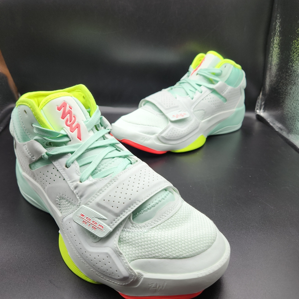 Nike Jordan Zion 2 Spring Hoops Barely Green Basketball Shoes Zion Williamson.